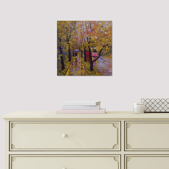 Under the autumn rain