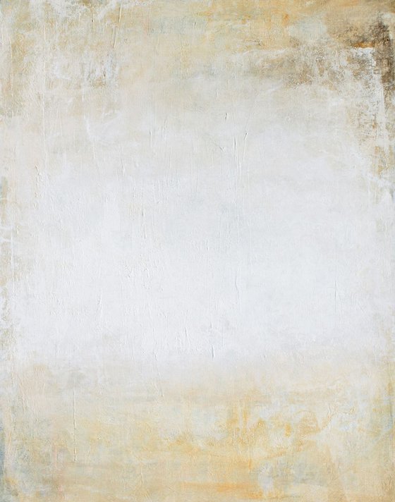 Soft Horizon Minimal white abstract