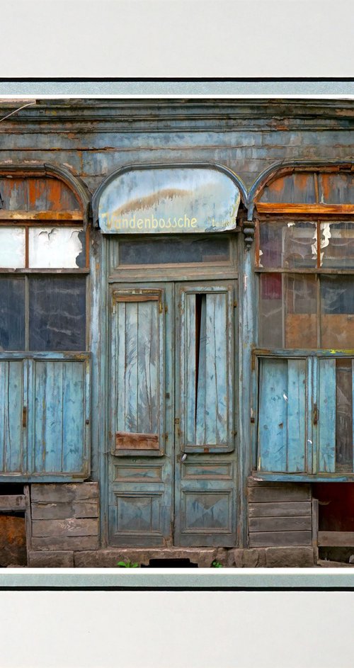 Abandoned Storefront Shopfront France Three by Robin Clarke