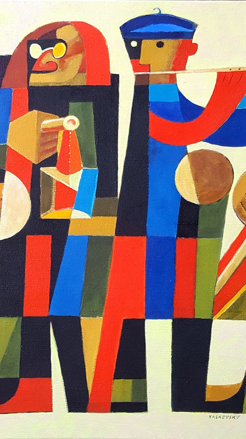 Four Musicians by Vadim Vaskovsky