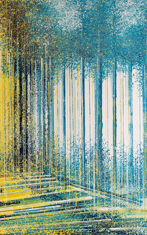 Trees In Soft Evening light by Marc Todd