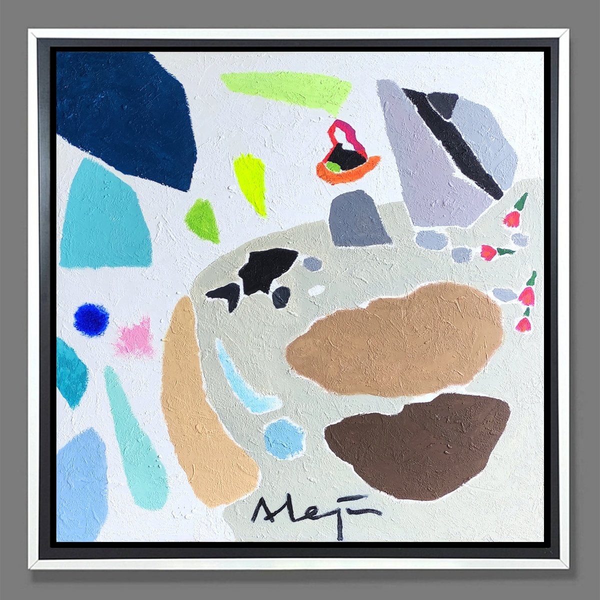  Lady Of - O Rio - ? By Alejos, 39 X 39, Artwork For Sale On Artfinder