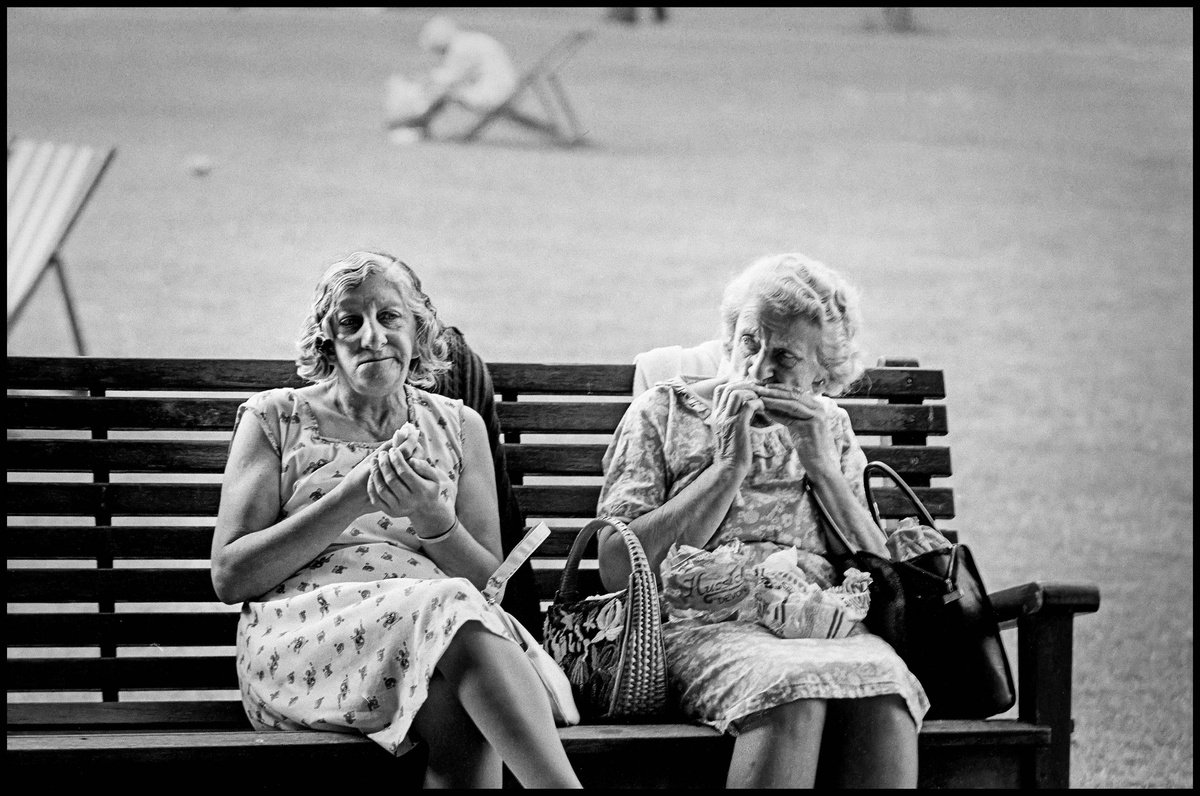 Photorealistic Portrait Photograph By Robbert Frank Hagens, 23 X 17", Friends In Hyde Park London, Original Artwork