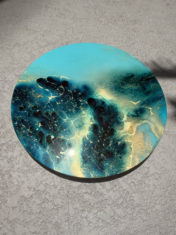 Golden Halo, Blue Depth #2