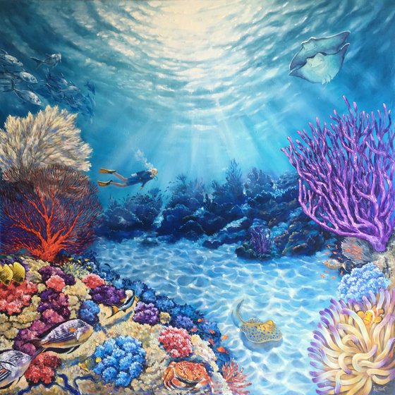 Kingdom Of Neptune. Underwater Paradise