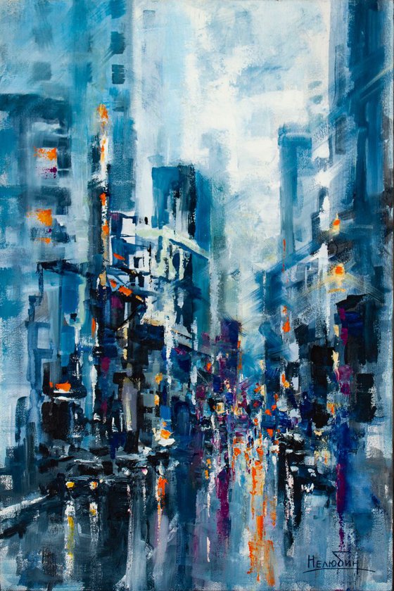 "Twilight in the city" Cityscape