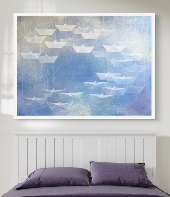 Peaceful voyage, Origami # 2