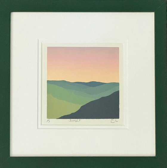 Sunset (Framed)