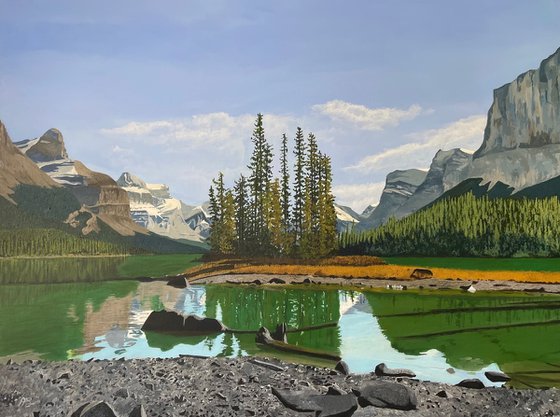 Spirit Island, Maligne Lake