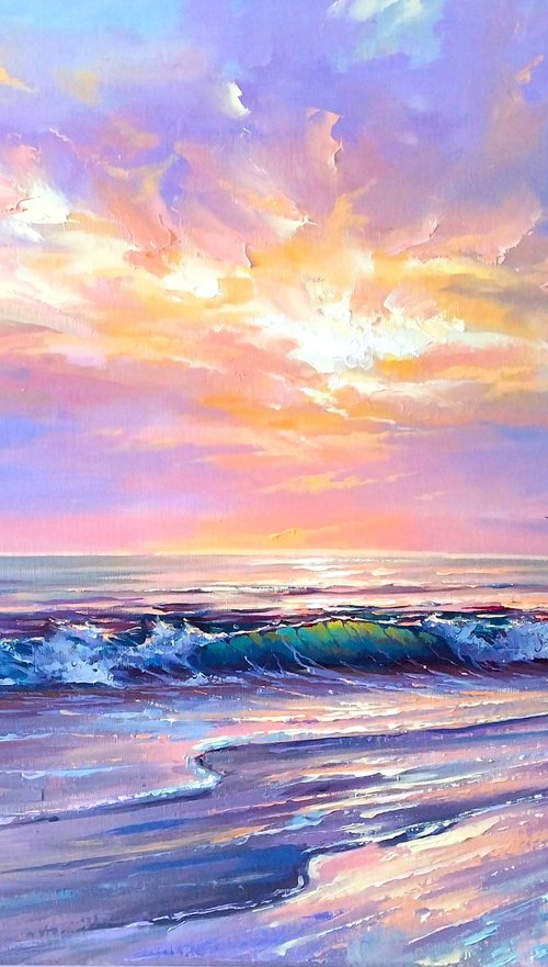Morning seascape by Andrej  Ostapchuk