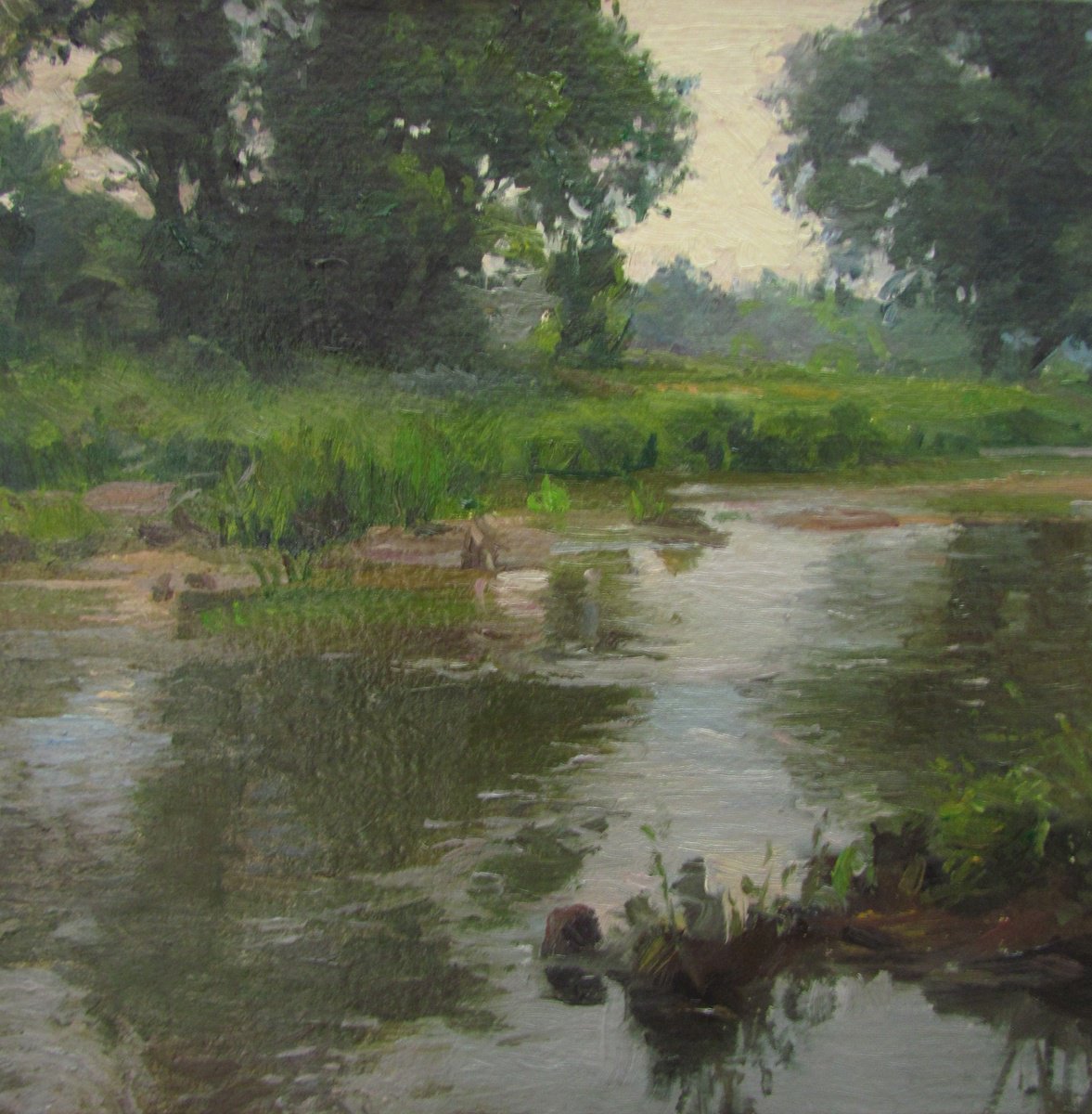 Photorealistic Oil Painting , After The Rain By Viktoriia Pidvarchan, 12 X 7, Artwork For Sale On Artfinder