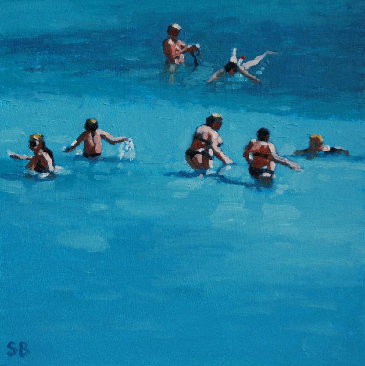 Bathers. by Stephen Brook