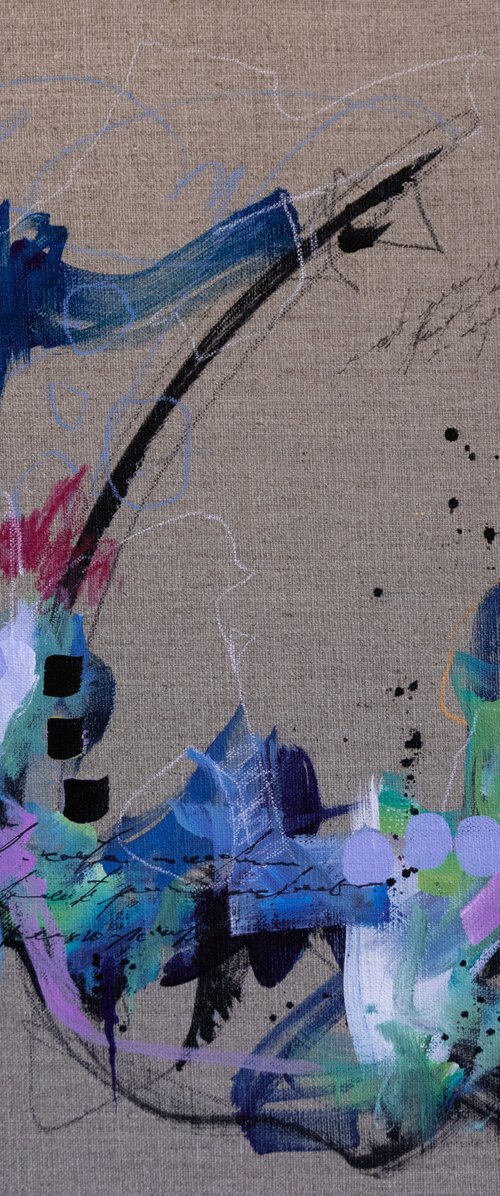 Bleu comme le ciel dans tes yeux by Chantal Proulx