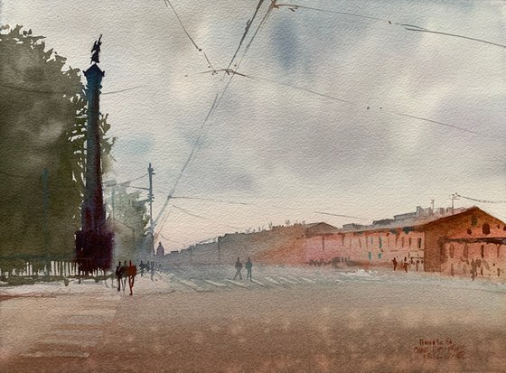 Nevsky Prospekt. St. Petersburg.