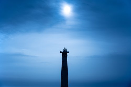 THE BLUE LIGHTHOUSE by Andrew Lever