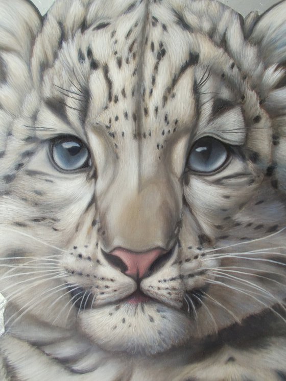 "Irbis", animalistic art