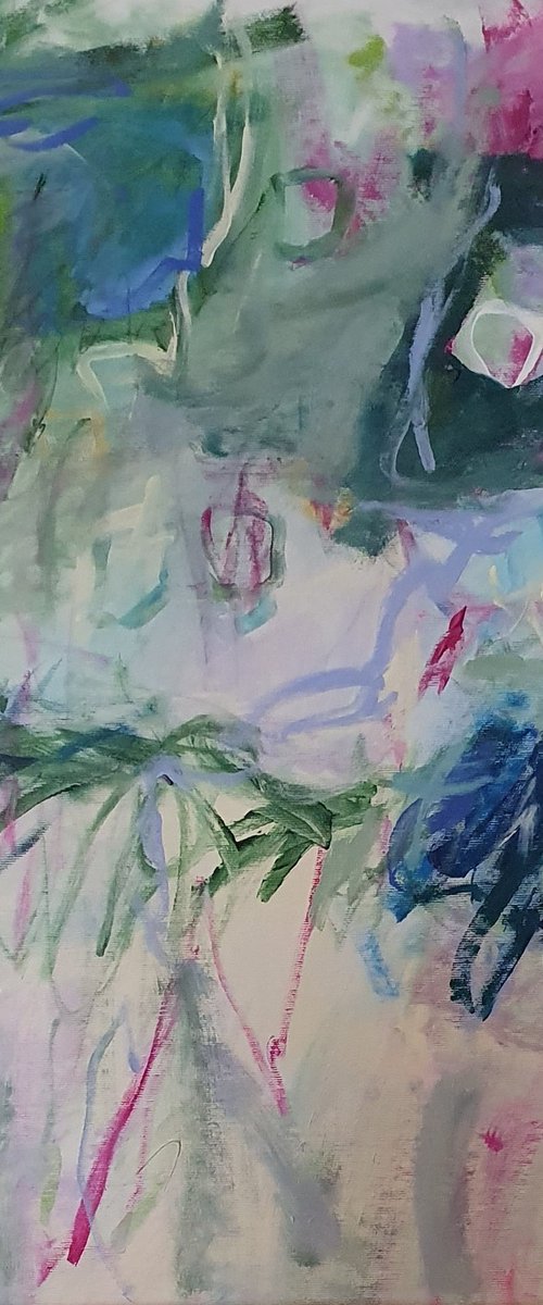 Clouds on their way home by Jutta Widrinsky