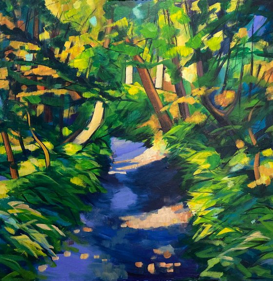 Path at Bodnant gardens