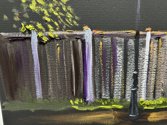 Street lights in the Dark