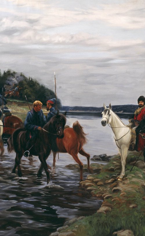Rubicon. Crossing the River by Simon Kozhin