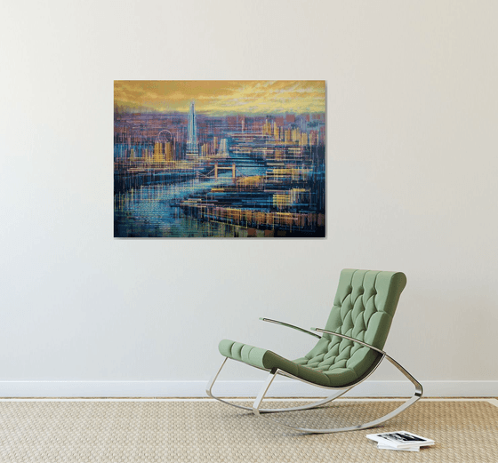 London In Golden Light