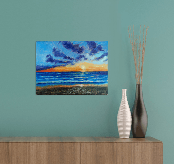 Seascape, Sea Stories - Sunset