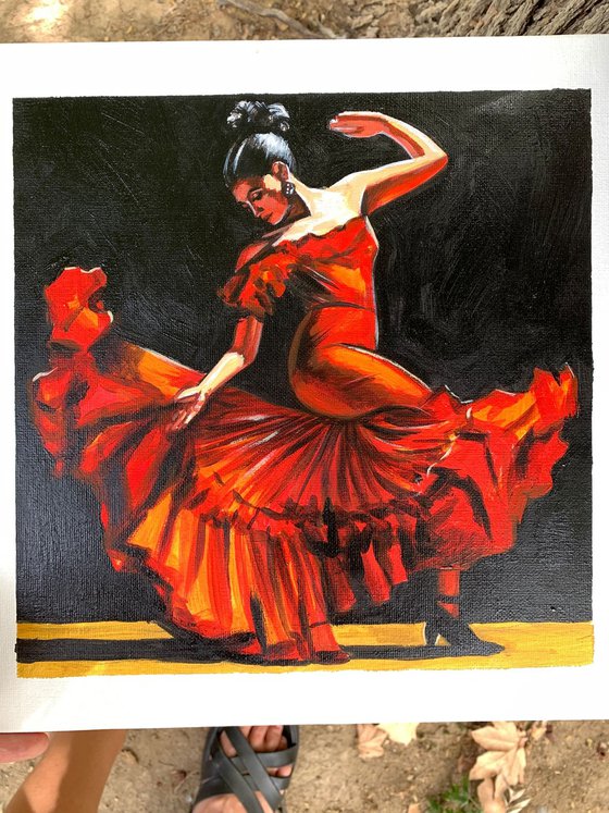 Flamenco in motion