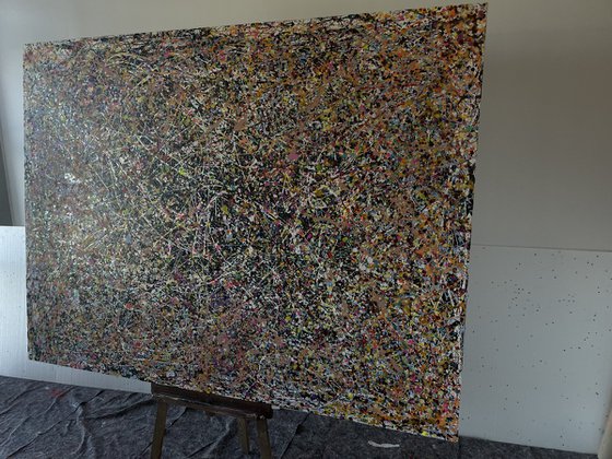 Broken Euphoria on a Black Background
