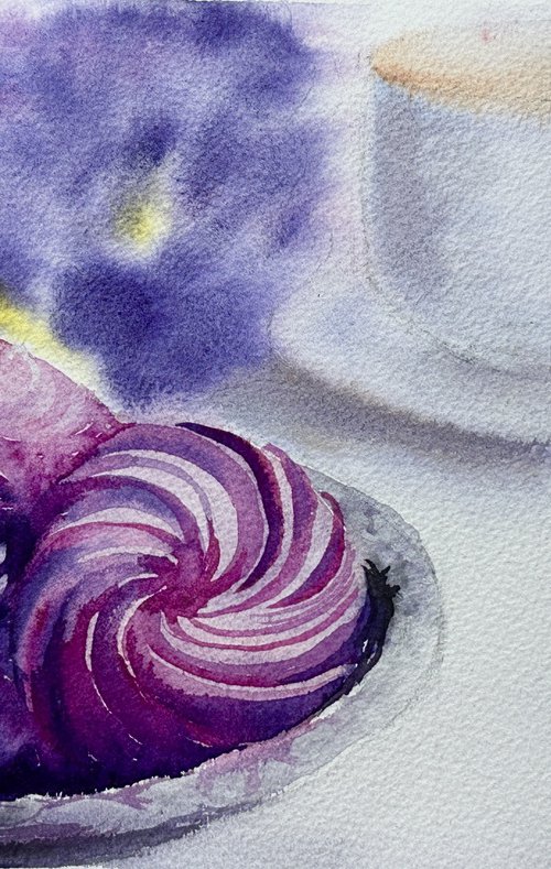 Delicious marshmallow by Oleksandra Padushyna