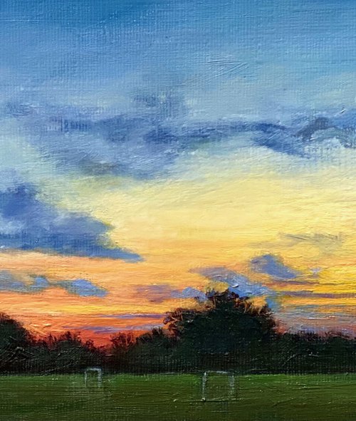 Sunset in Mill Hill Park (2) by Diana Sandetskaya