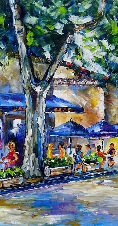 Summer Afternoon in Bédoin by Mirek Kuzniar