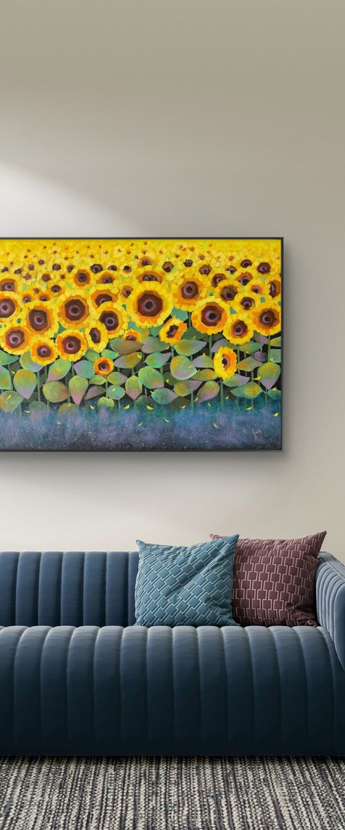 Sunflower Bliss by Amita Dand
