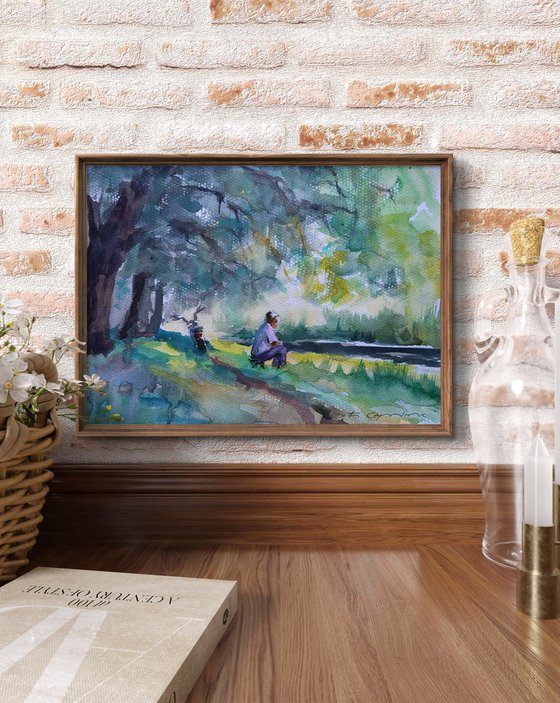 By the shore of peace