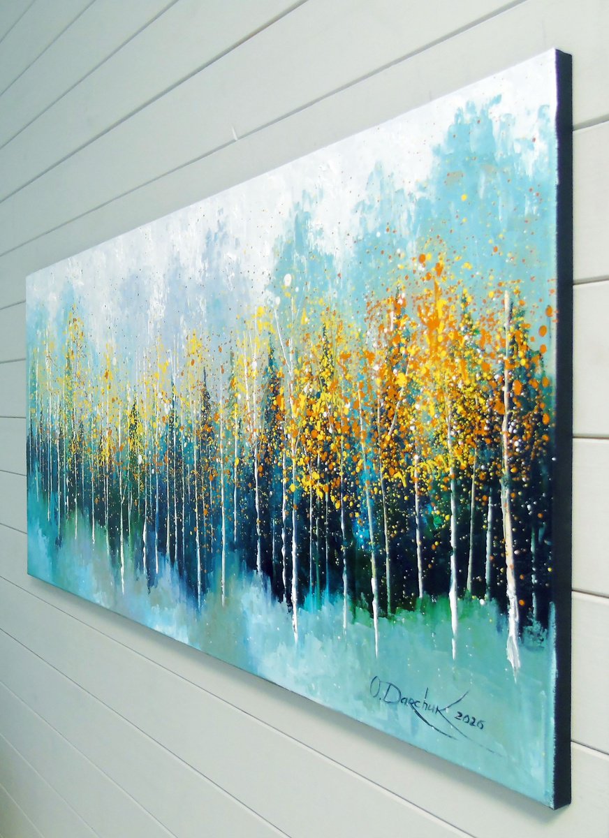 Amber Morning By Olha Darchuk, 39 X 20, Artwork For Sale On Artfinder