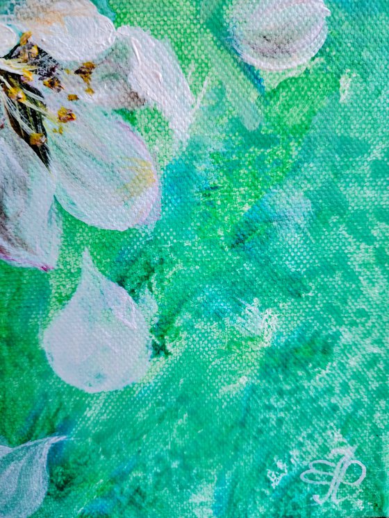 Author's painting "Whisper of Spring".