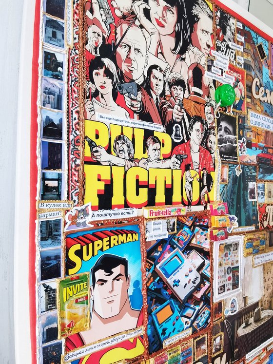 Winter of 90s. Childhood of future Superhero