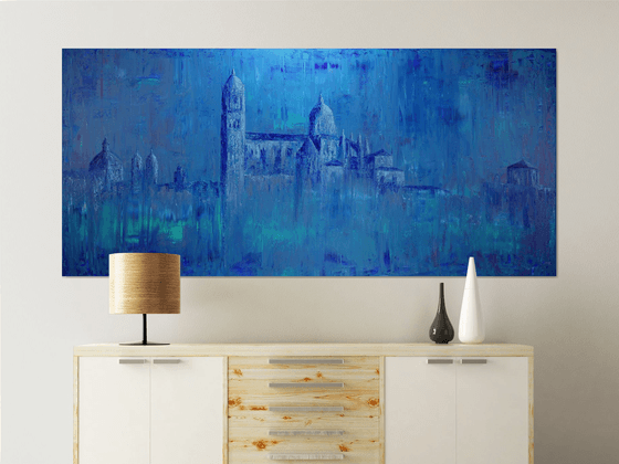 Salamanca Blue - Extra Large Artwork XXXL