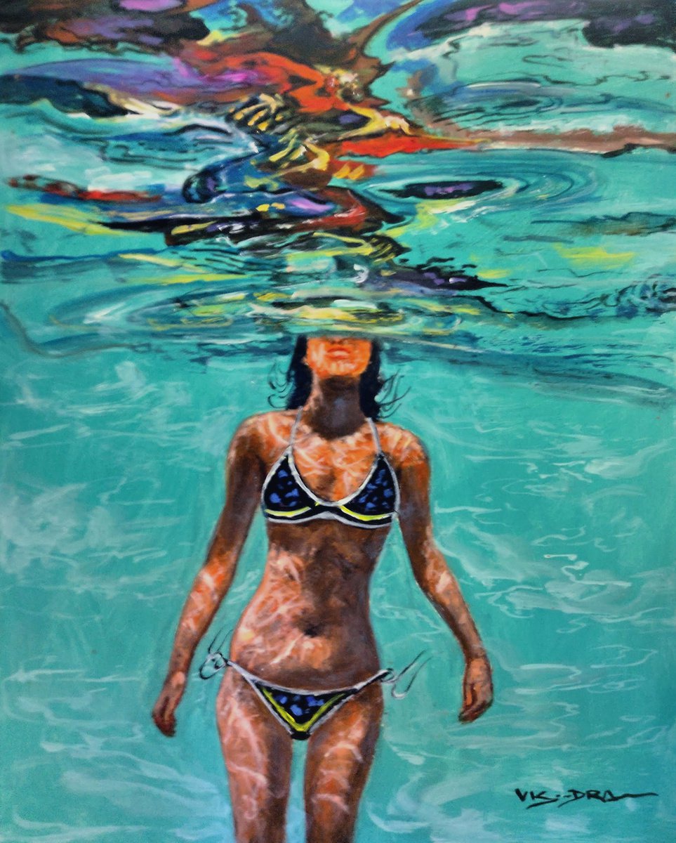 Girl swimming55 by Vishalandra Dakur
