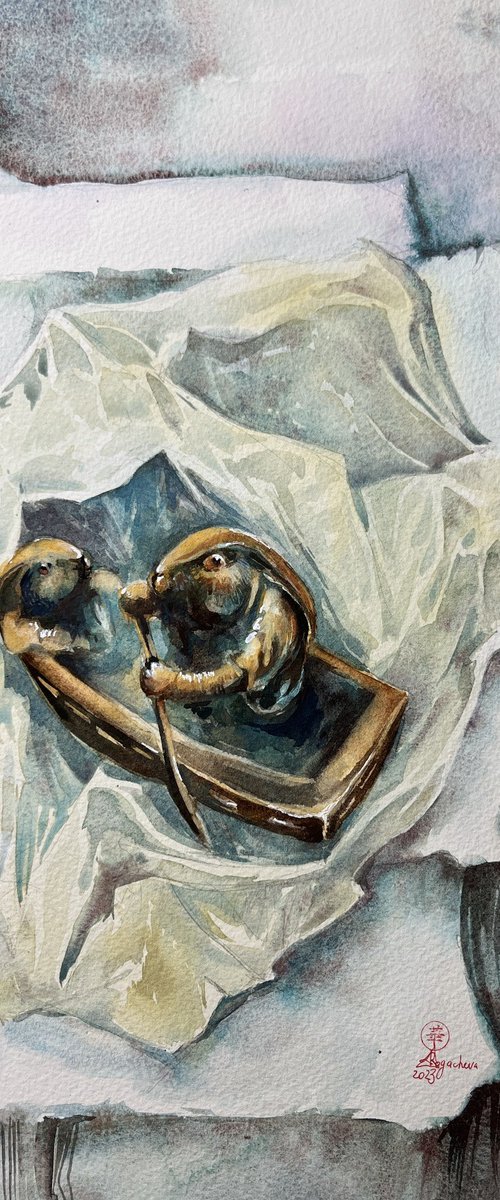 Netsuke #3 by Larissa Rogacheva