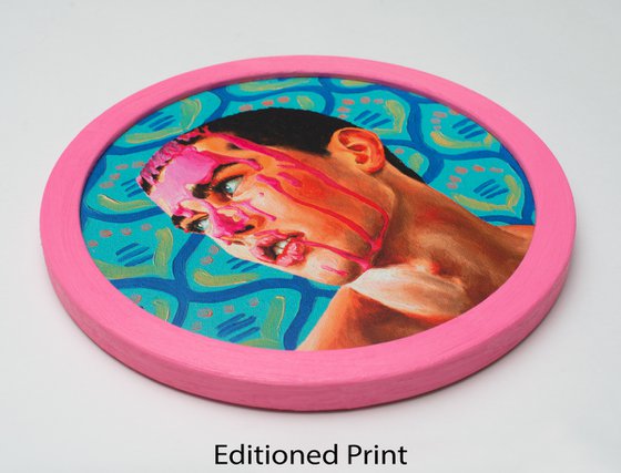 Pink on the Face 2