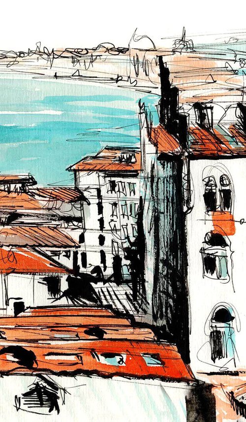 Venice. View from Giudecca island by Elena Yuzefovich