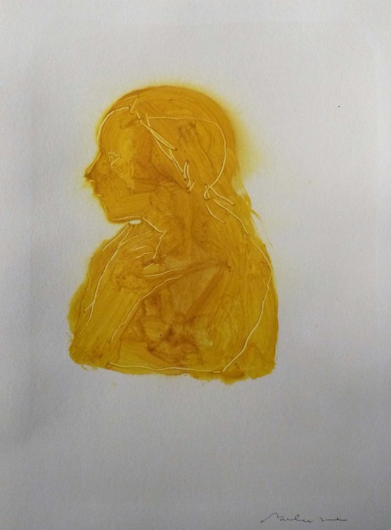 The Yellow Portrait, 29x41 cm - ESA2