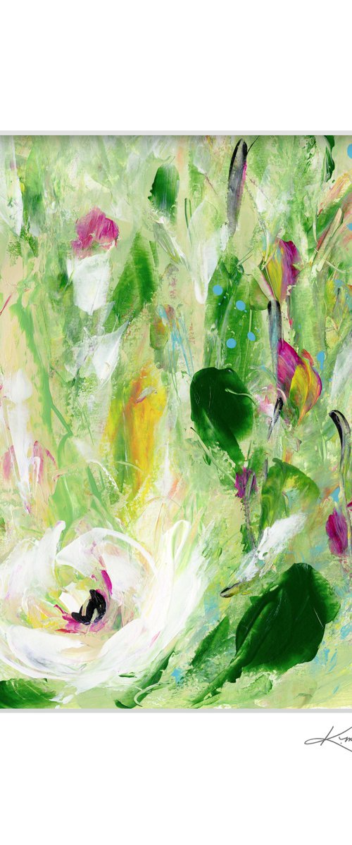 Floral Jubilee 25 - Flower Painting by Kathy Morton Stanion by Kathy Morton Stanion