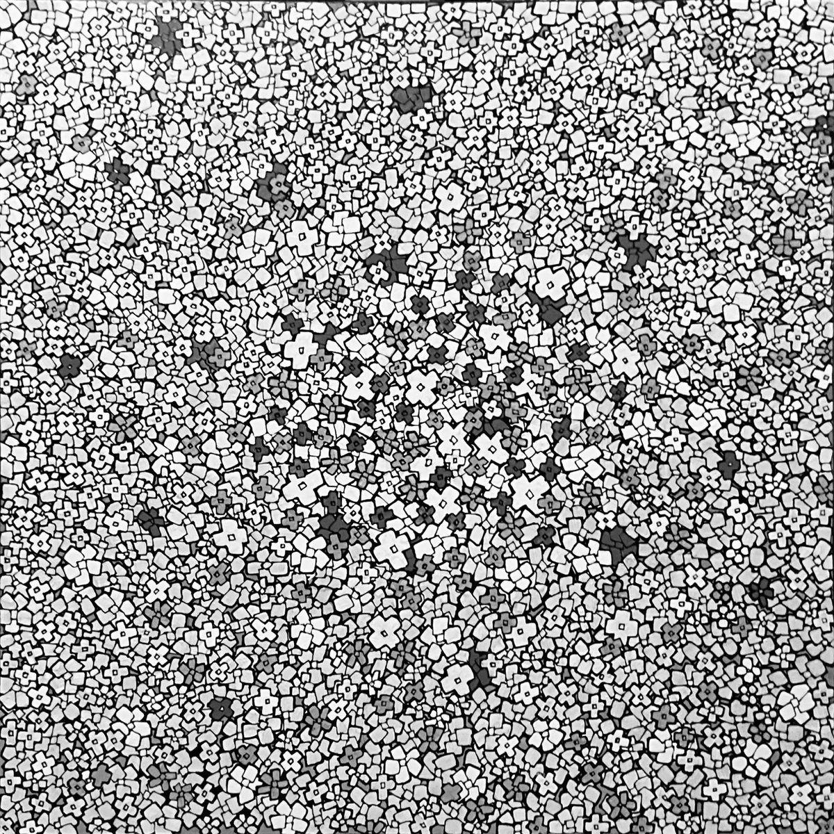 Abstract Acrylic Painting By Carol Zsolt, 30 X 30, Inspiration 6503, Original Artwork