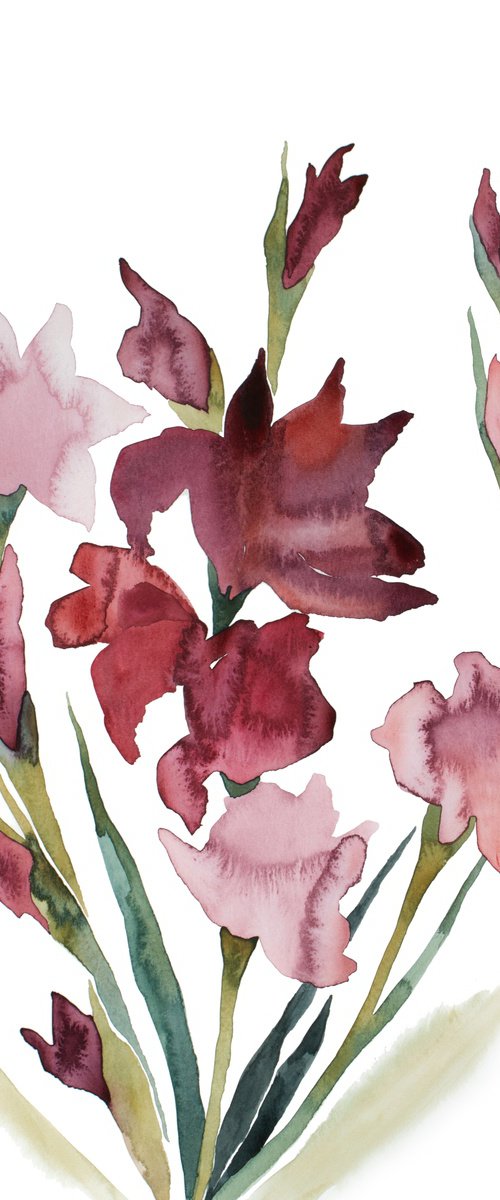 Gladiolus No. 2 by Elizabeth Becker