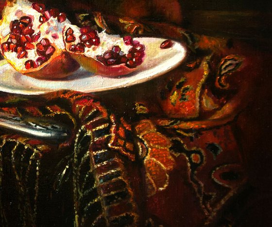 Still Life with Pomegranate