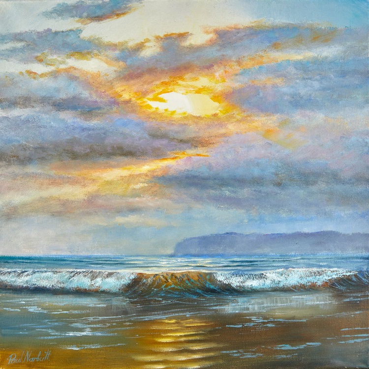 The Sun Behind The Clouds Ii By Paul Narbutt Artfinder