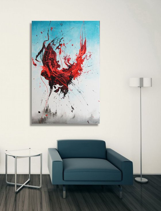 War Of The Worlds II (Spirits Of Skies 096096) - 80 x 120 cm - XXL (32 x 48 inches)