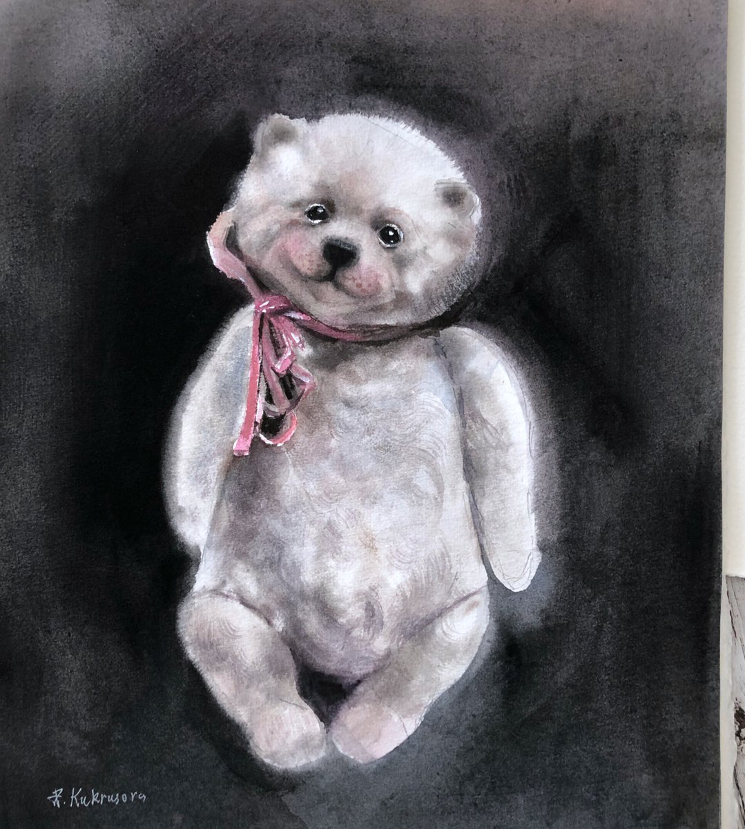 Teddy bear -Pearl-? by Irina Kukrusova