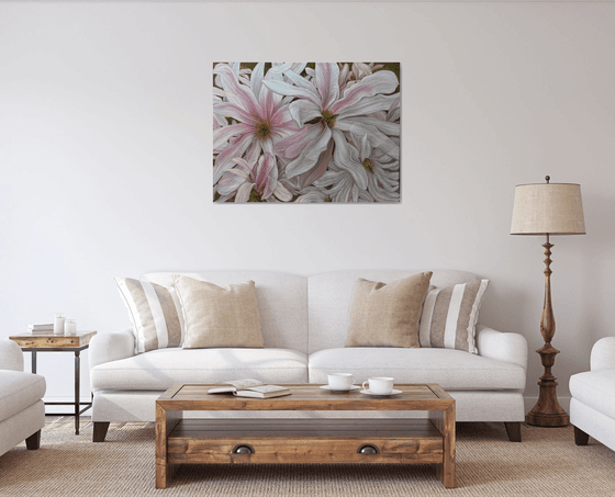 Ethereal Magnolia Bloom